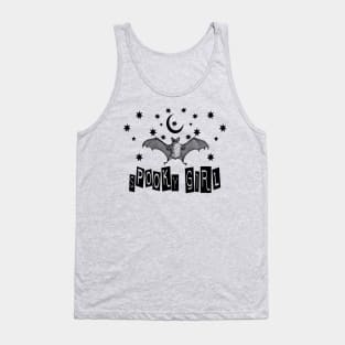 Gothic Spooky Girl T-Shirt Tank Top